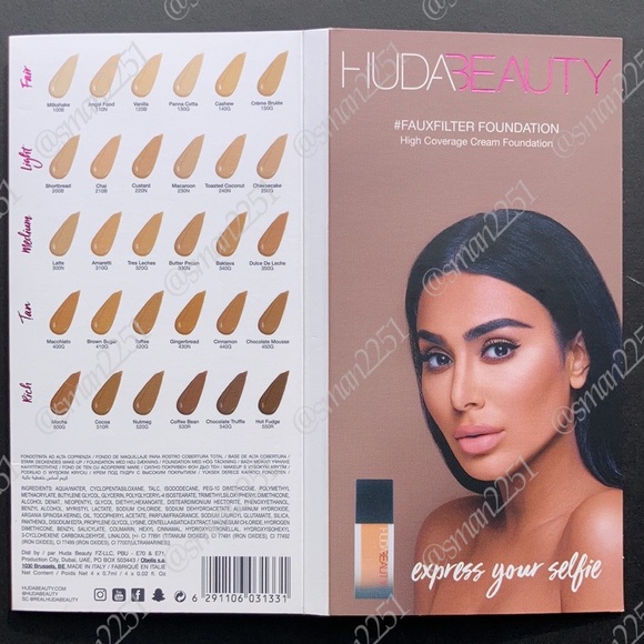 5️⃣/$25!💛HUDA BEAUTY Luminous Matte Foundation SEALED! NEW! - Picture 14 of 15